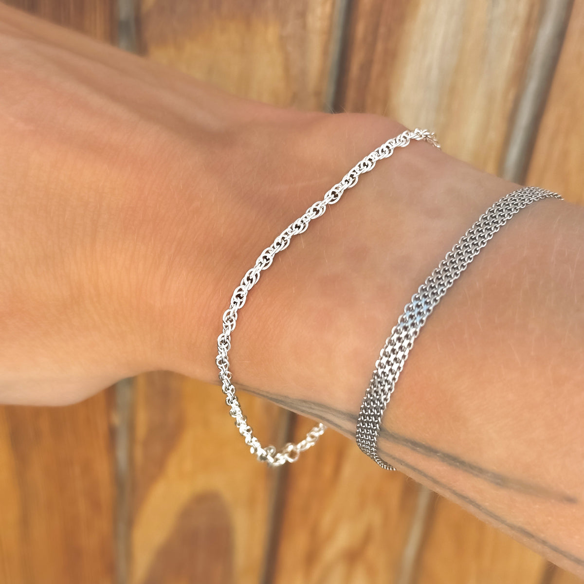 Pulsera Emi de plata de ley