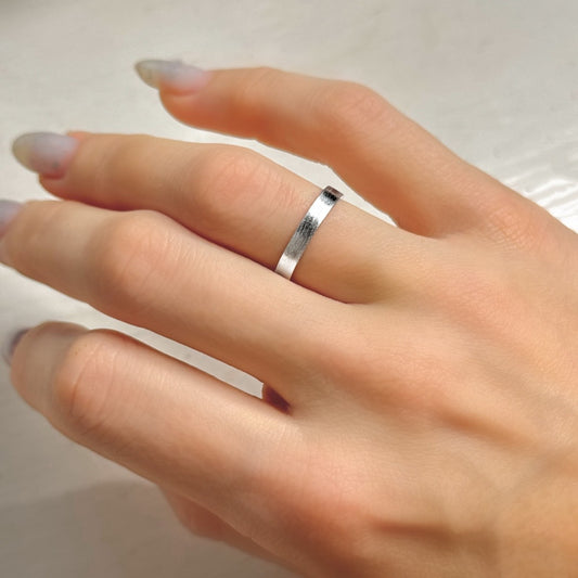 Anillo Marie de plata de ley