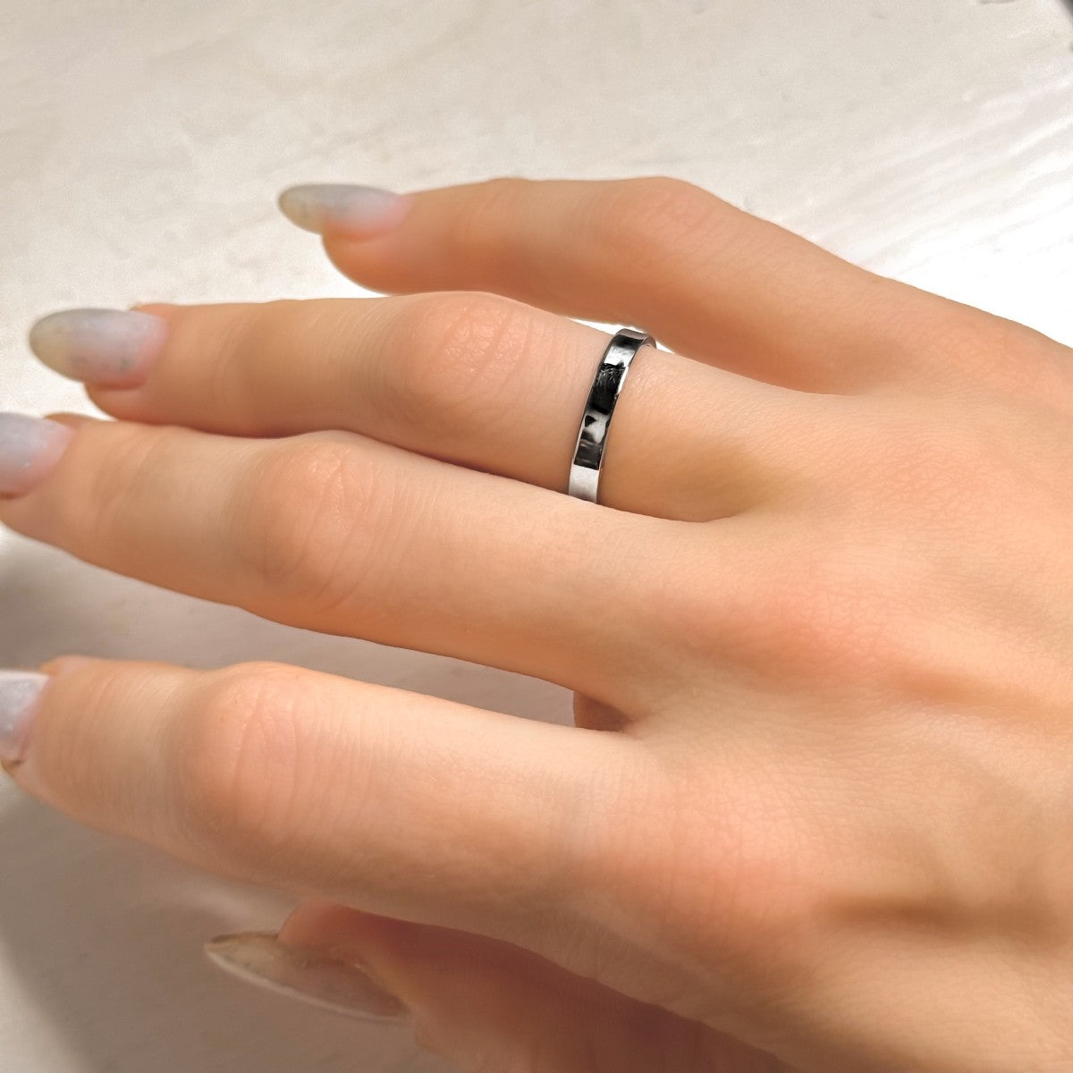 Anillo Marie de plata de ley