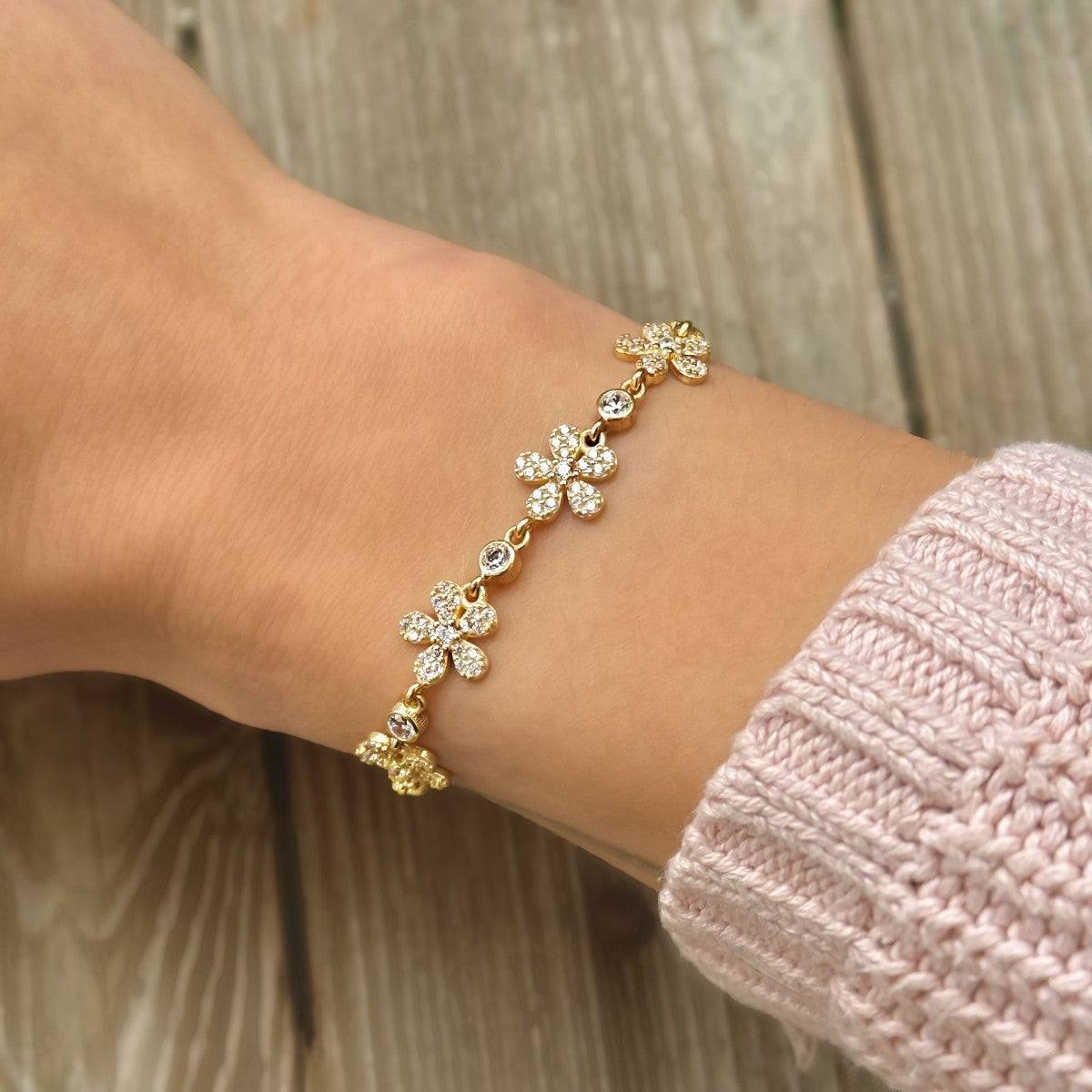 Pulsera Florence de plata de ley