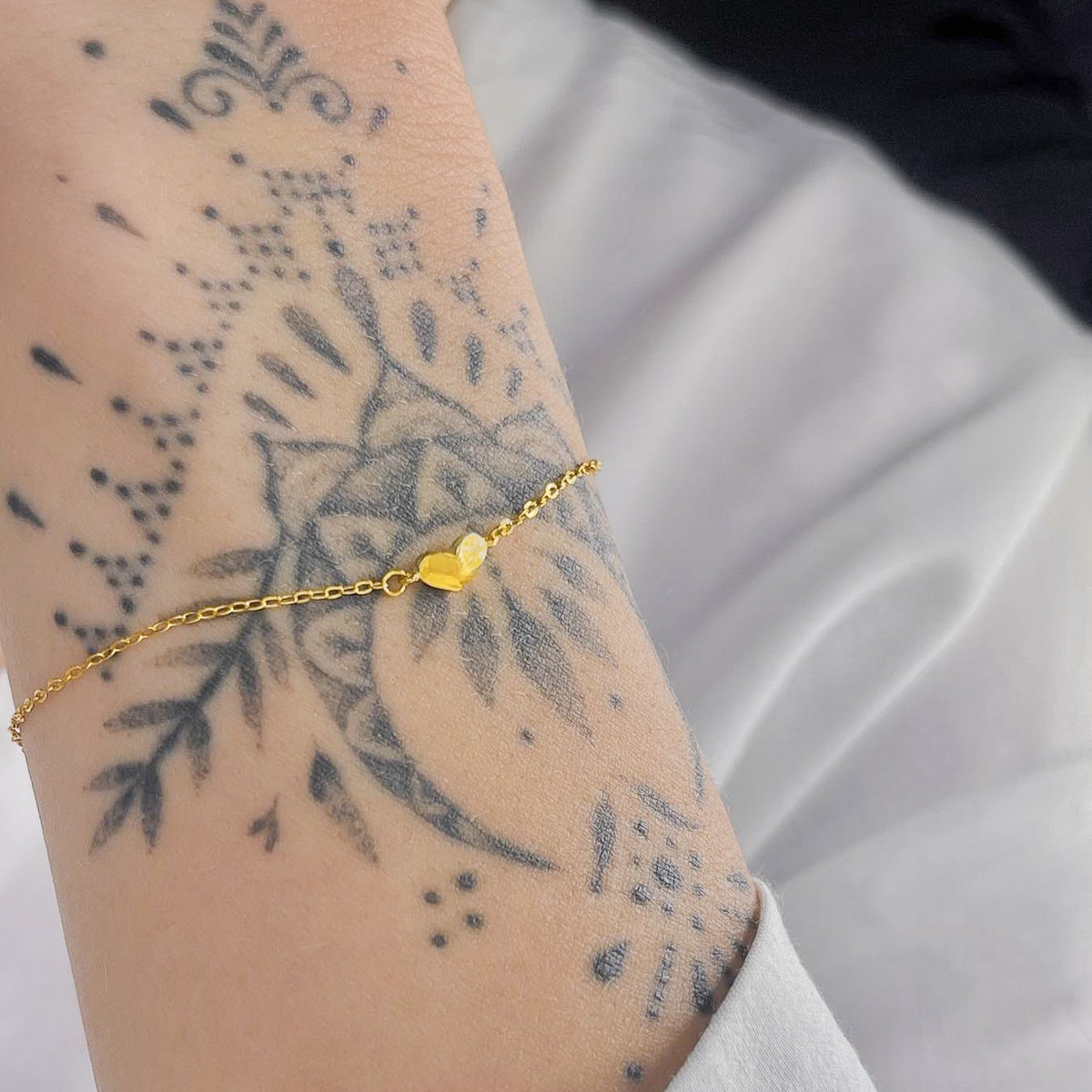 Pulsera Cora de plata de ley