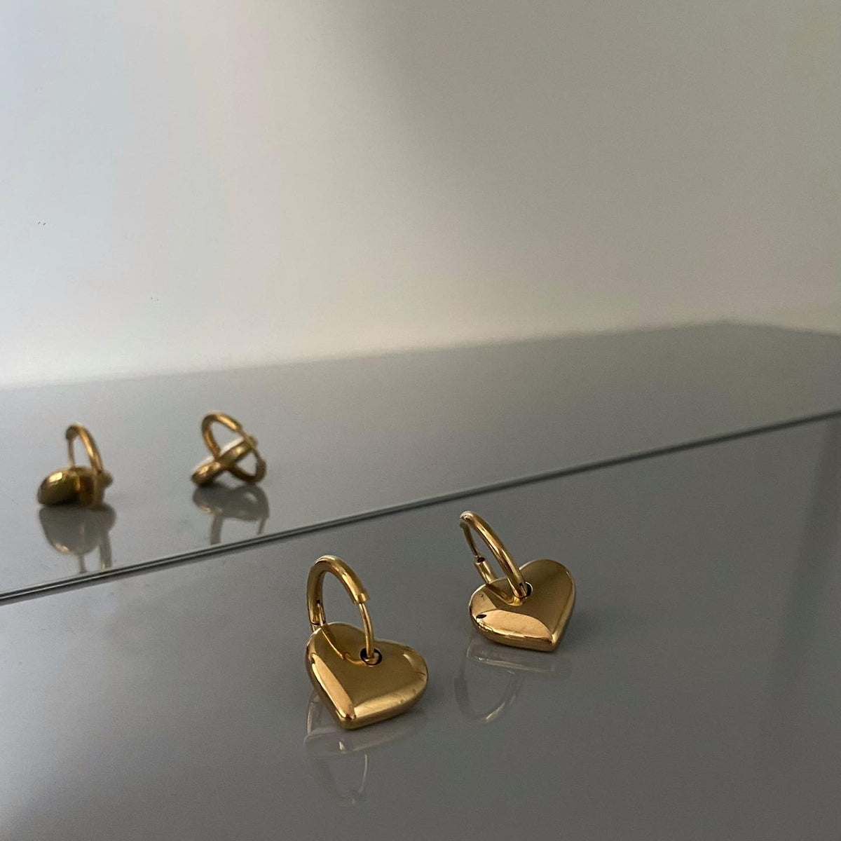 Aros de corazón