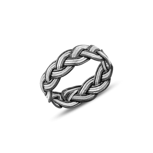 Anillo de plata de ley