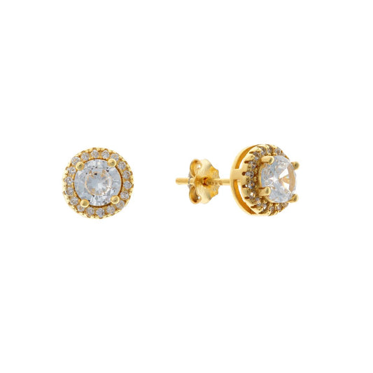 Pendientes Soleste de plata de ley