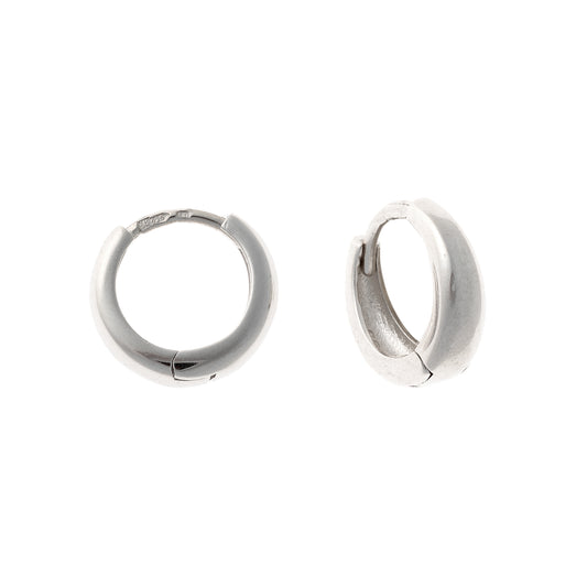 Aros de plata de ley