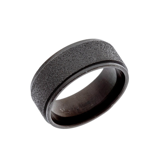 Anillo de banda "CHORRO DE ARENA"