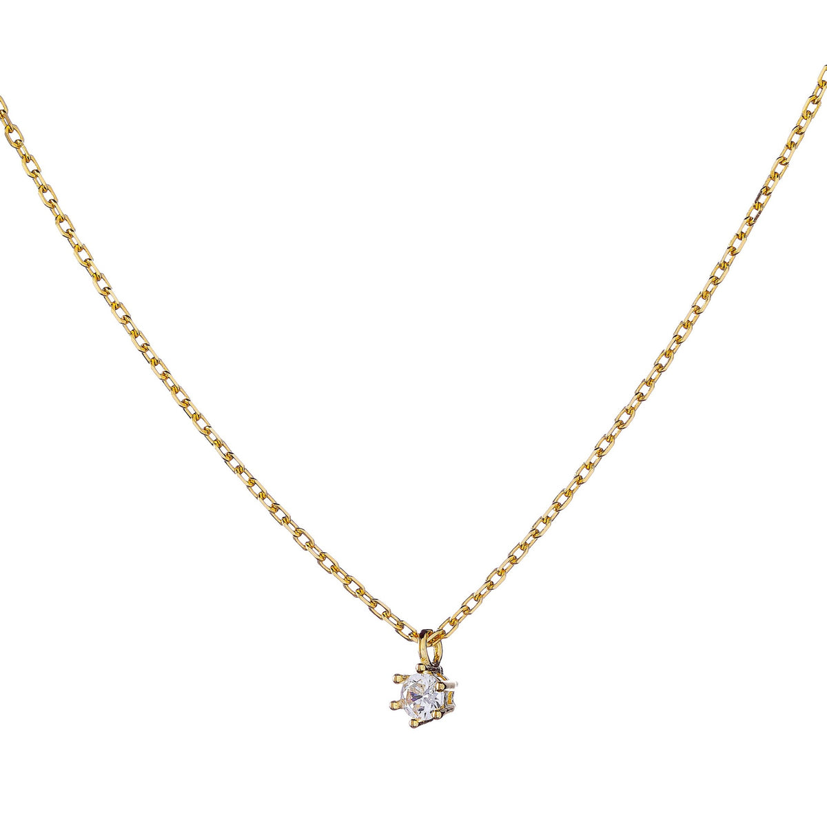Collar Nia de plata de ley