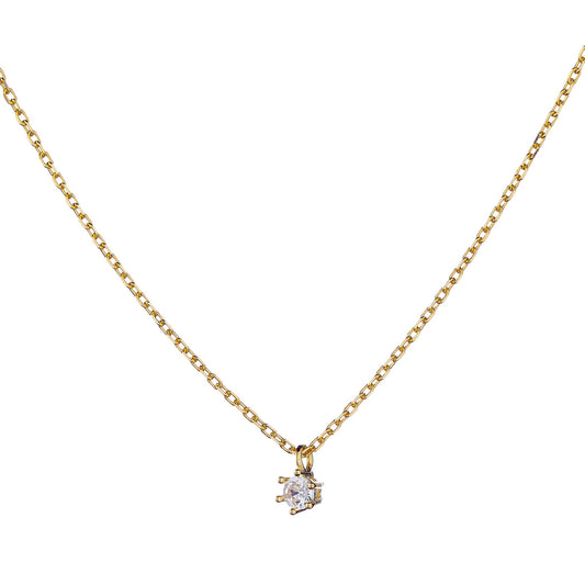 Collar Nia de plata de ley