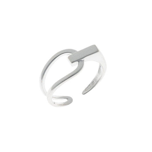 Anillo Valentina de plata de ley
