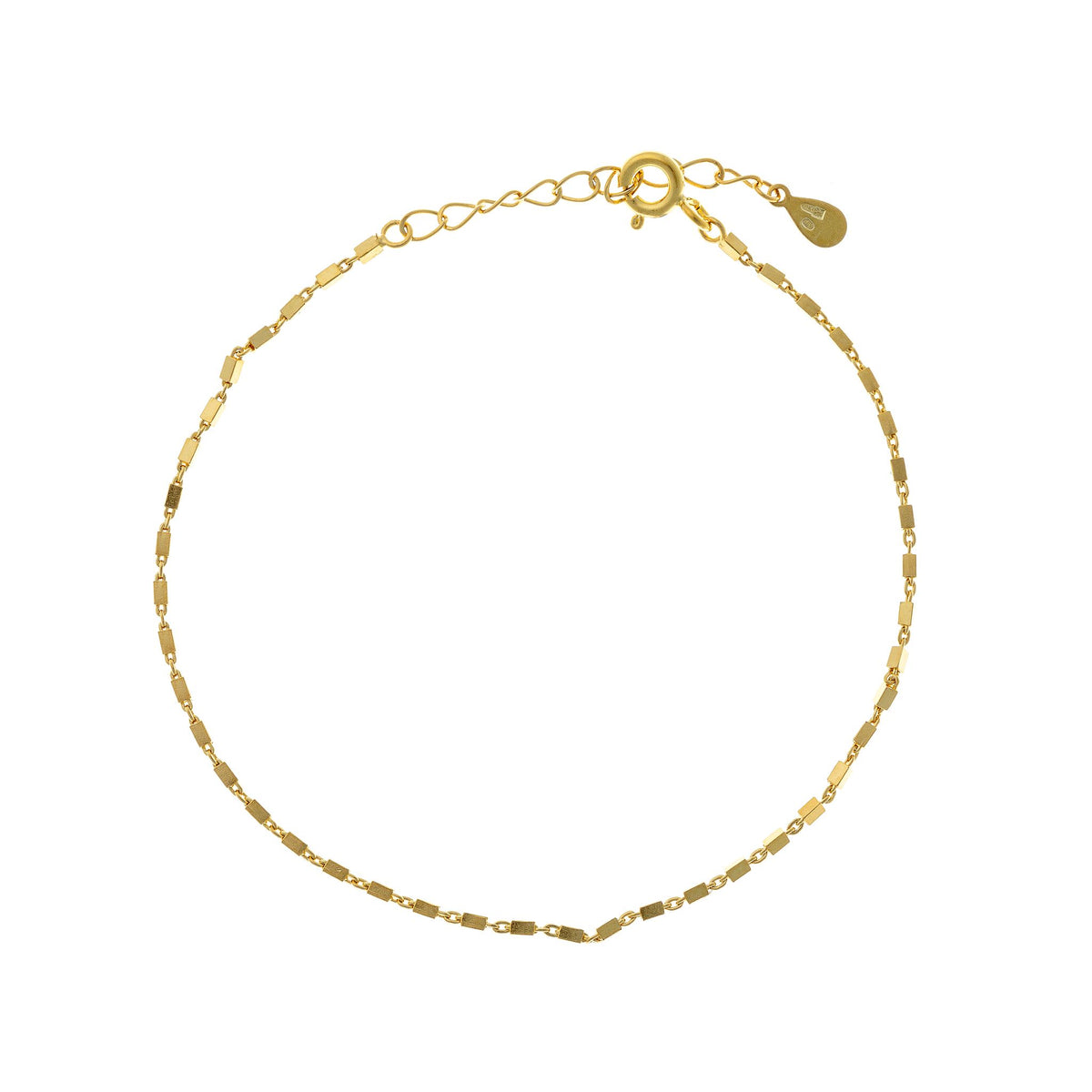Pulsera minimalista de plata de ley