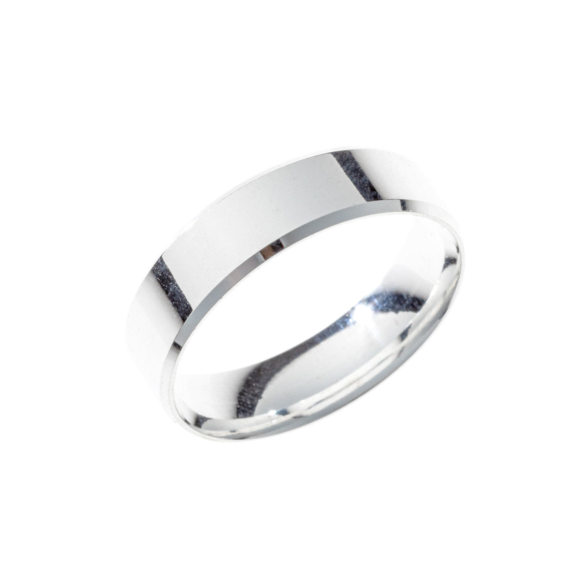 Gloria – Anillo ancho de plata de ley de 6 mm