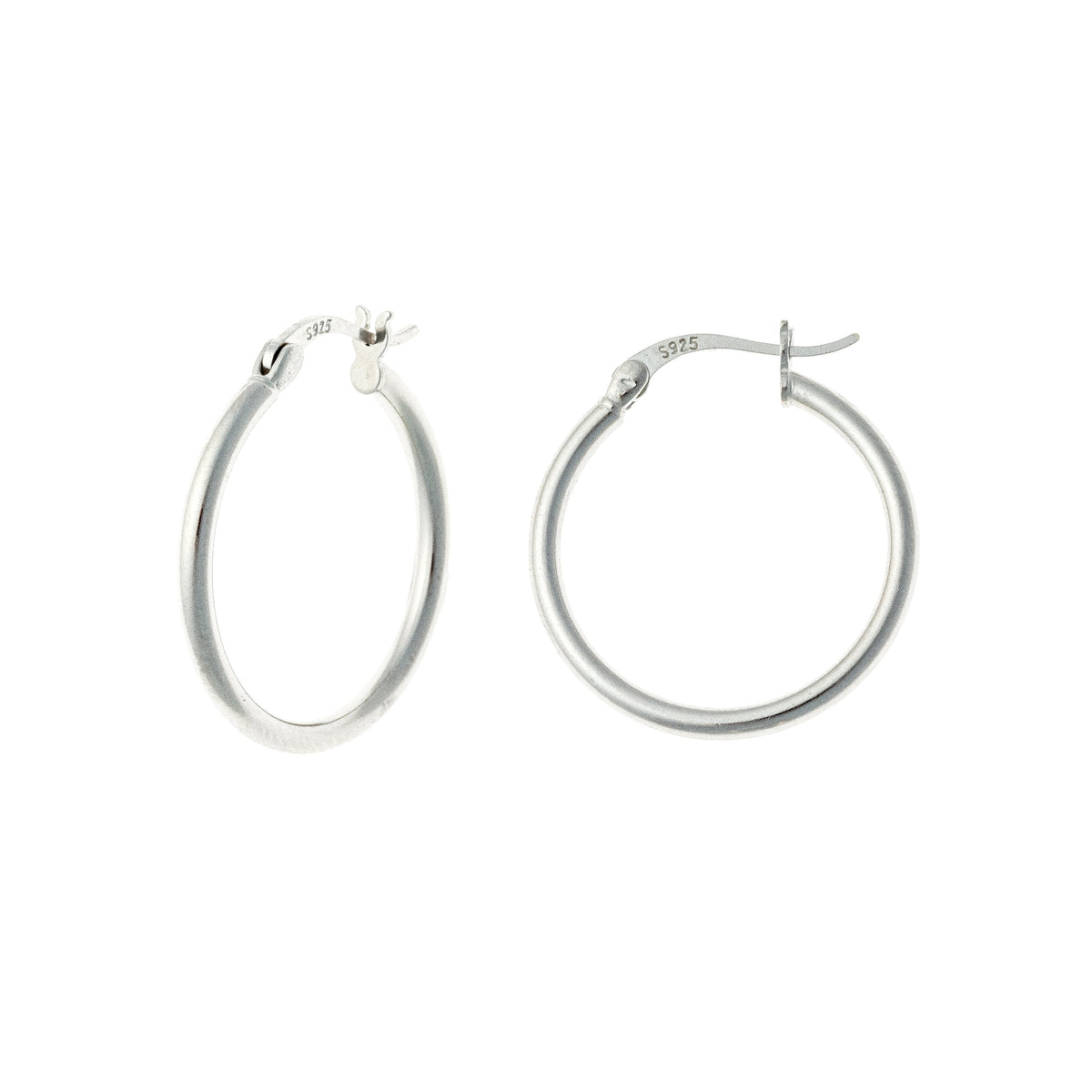 Aros de plata de ley