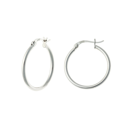 Aros de plata de ley