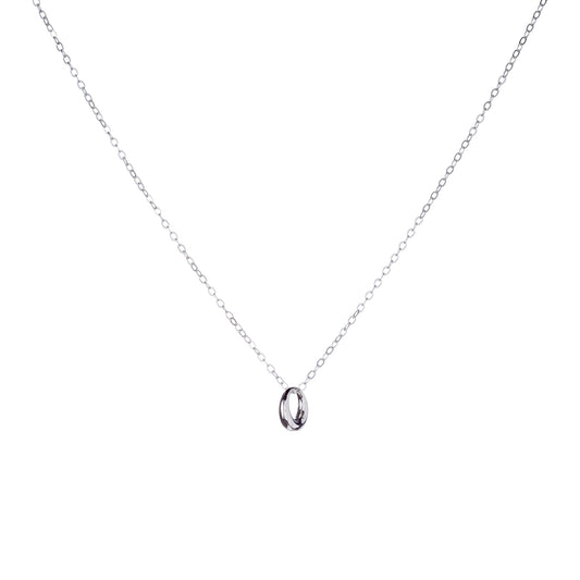 Collar con Anillo de Plata de Ley