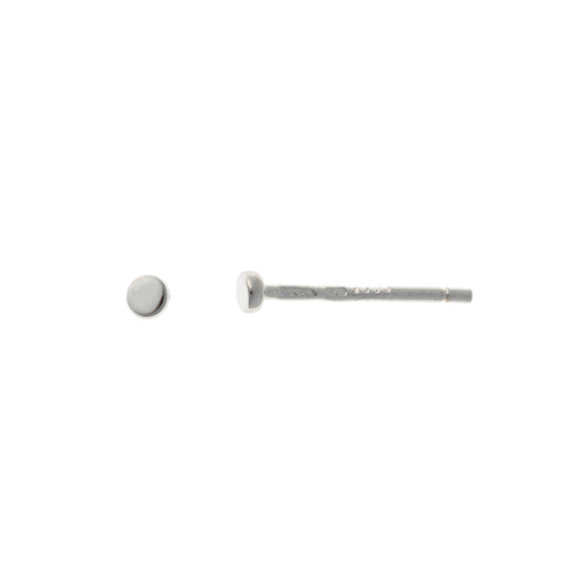 Mini pendientes de plata de ley