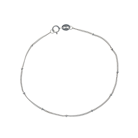 Pulsera Minimalista de Plata de Ley