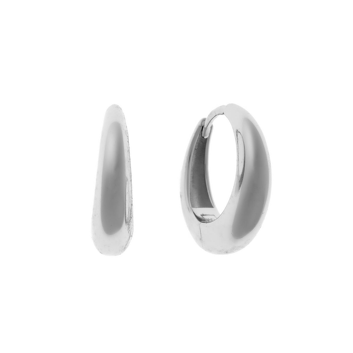 Aros de plata de ley