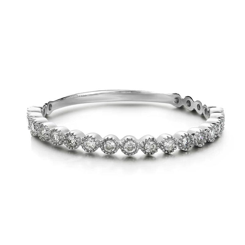 Anillo de plata de ley con circonita cúbica