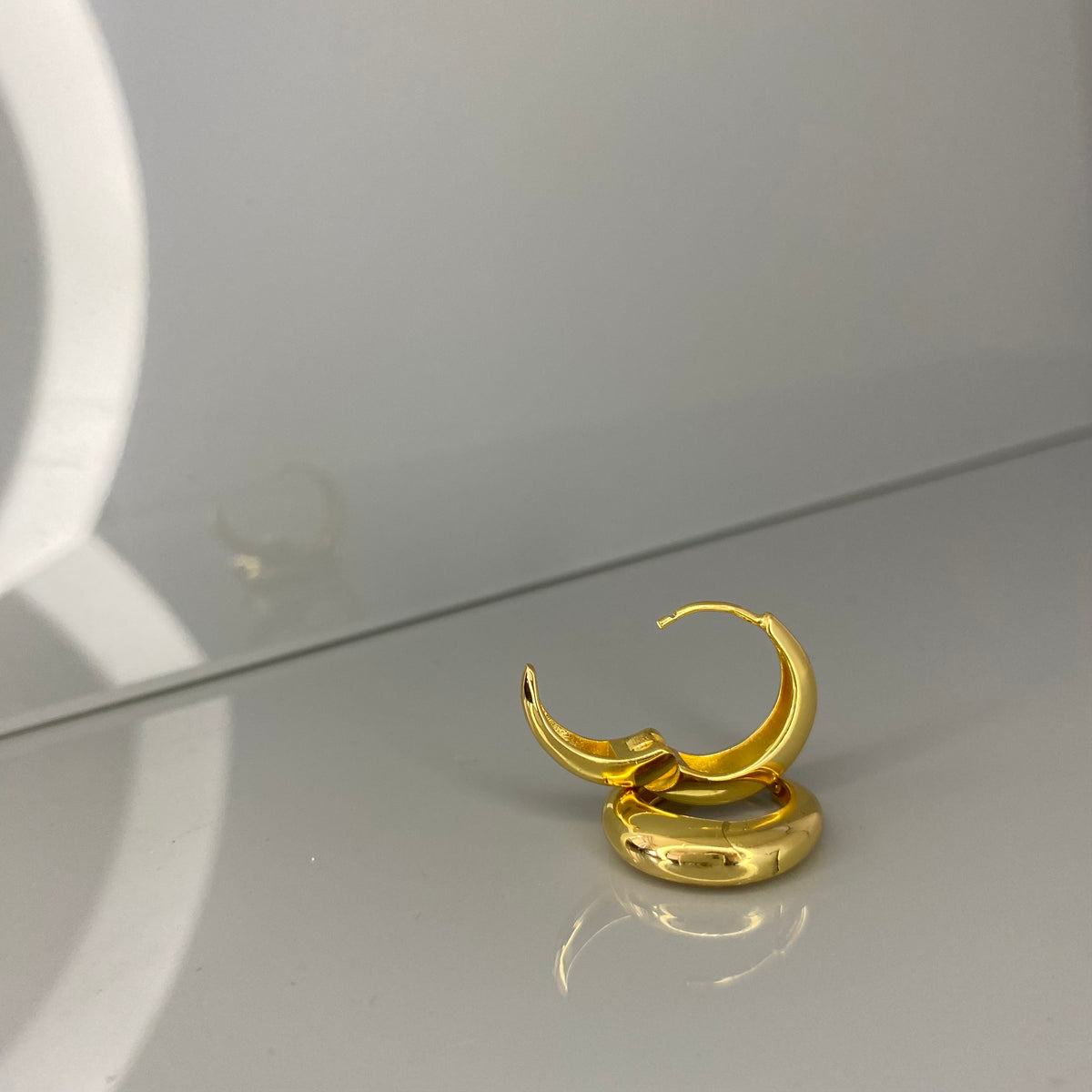 Aros de plata de ley