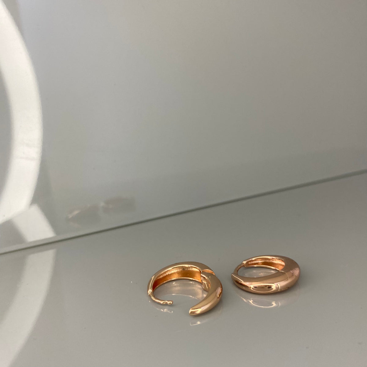 Aros de plata de ley