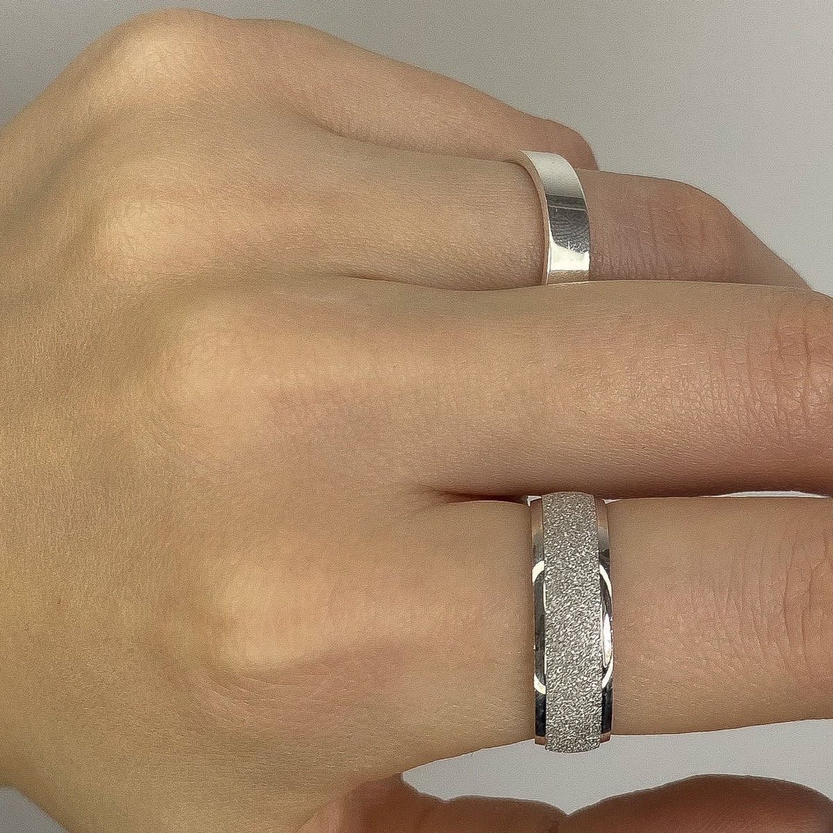 Anillo Delmare de plata de ley