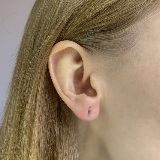 Pendientes de plata de ley