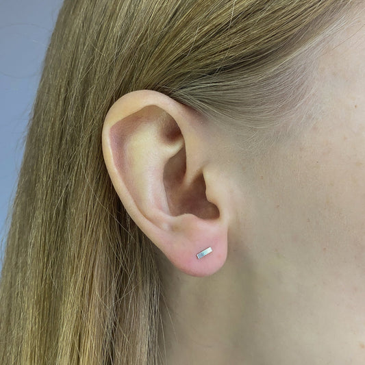 Pendientes de plata de ley