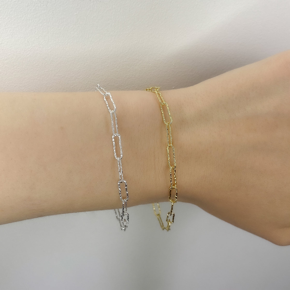 Pulsera Rin de plata de ley