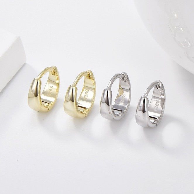 Aros de iris de plata de ley