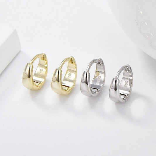 Aros de iris de plata de ley