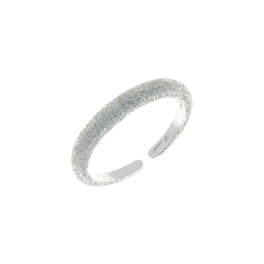 Anillo de banda de plata esterlina