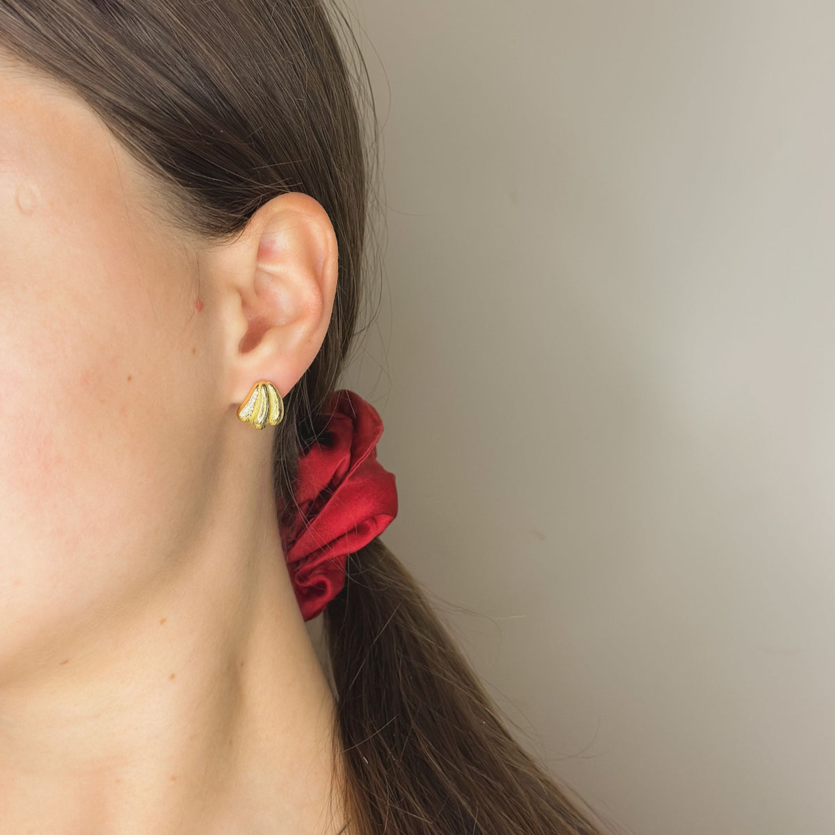 Pendientes de plata de ley