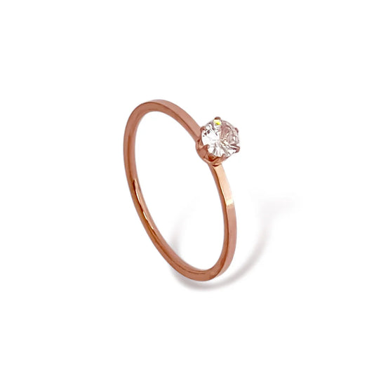 Anillo con circonita
