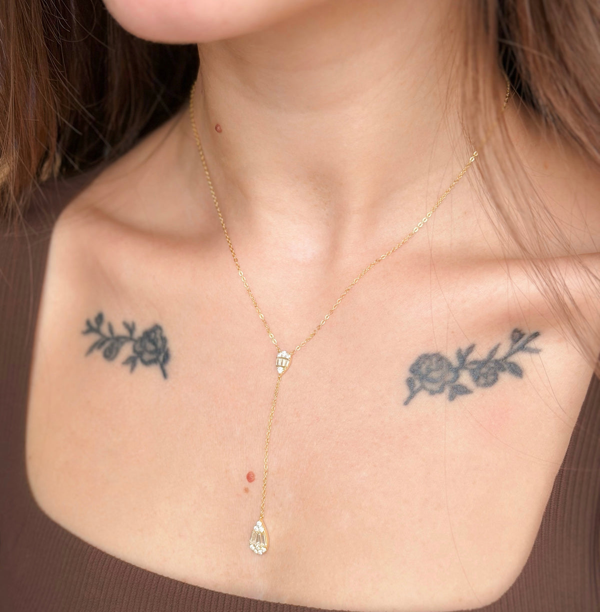 Collar Elara de plata esterlina