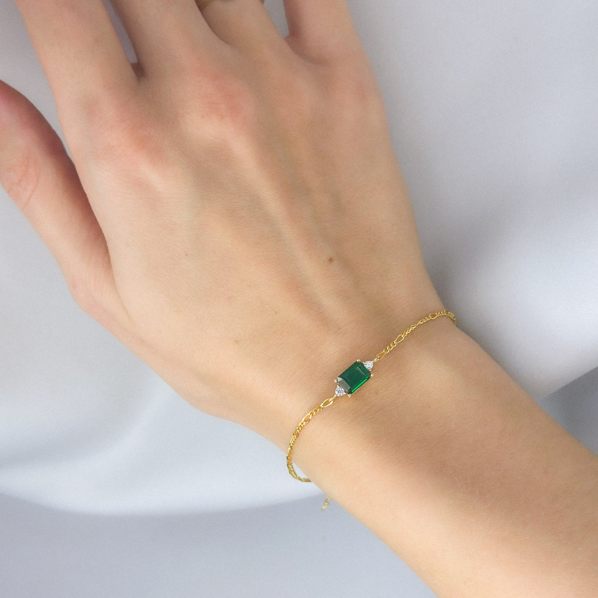 Pulsera Himari de plata de ley