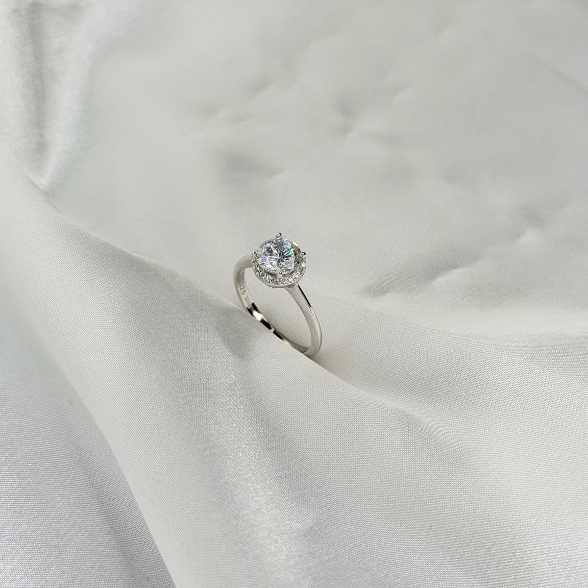 Anillo Soleste de plata de ley
