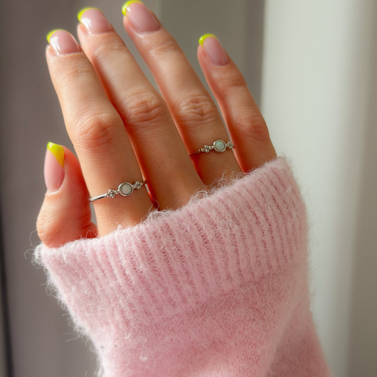 Anillo Anahita de plata de ley