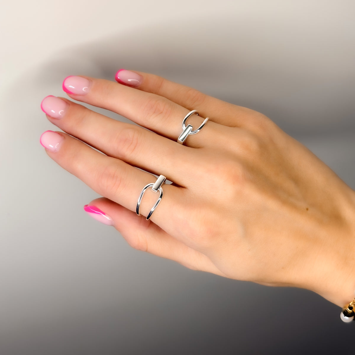 Anillo Valentina de plata de ley