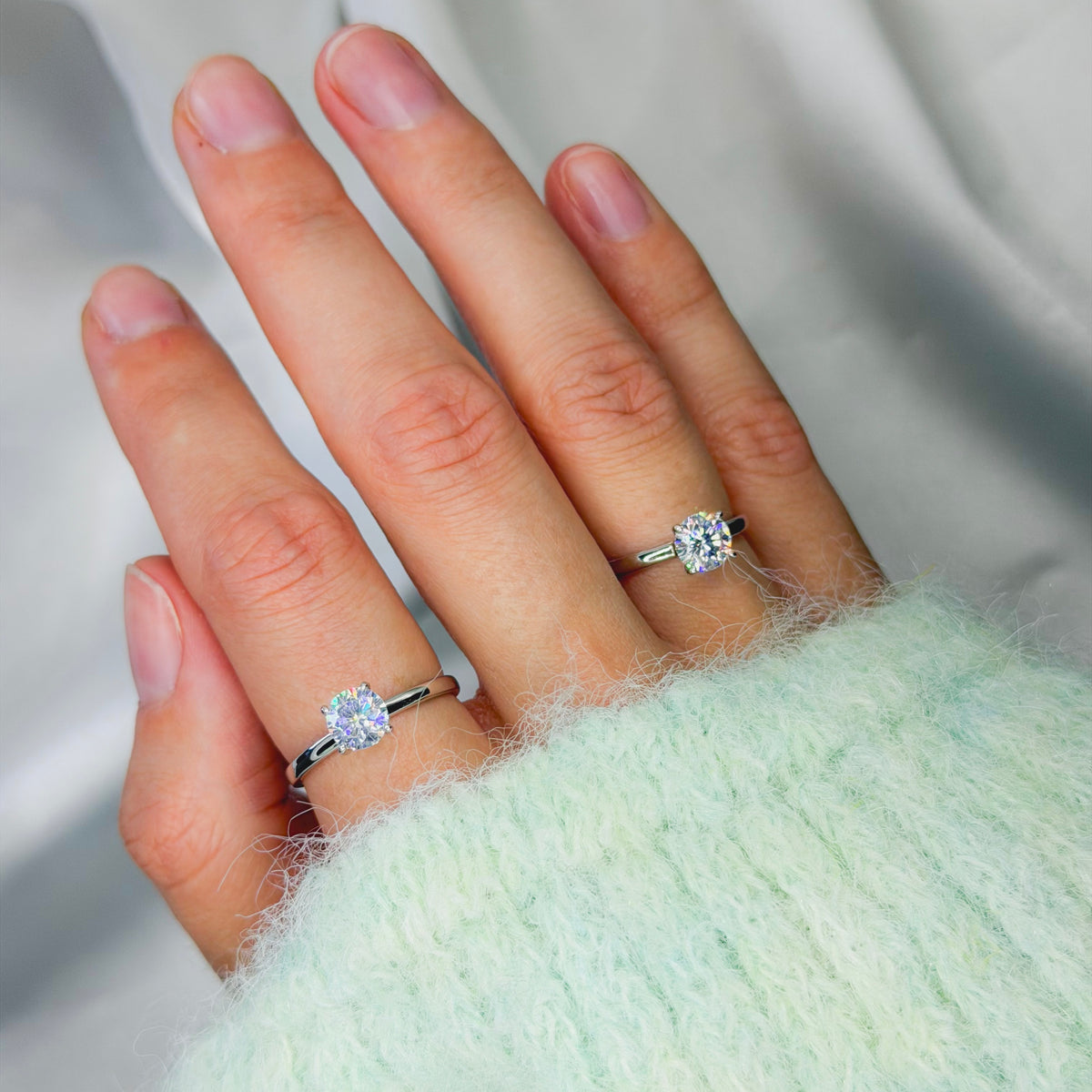 Anillo Éclat de plata esterlina