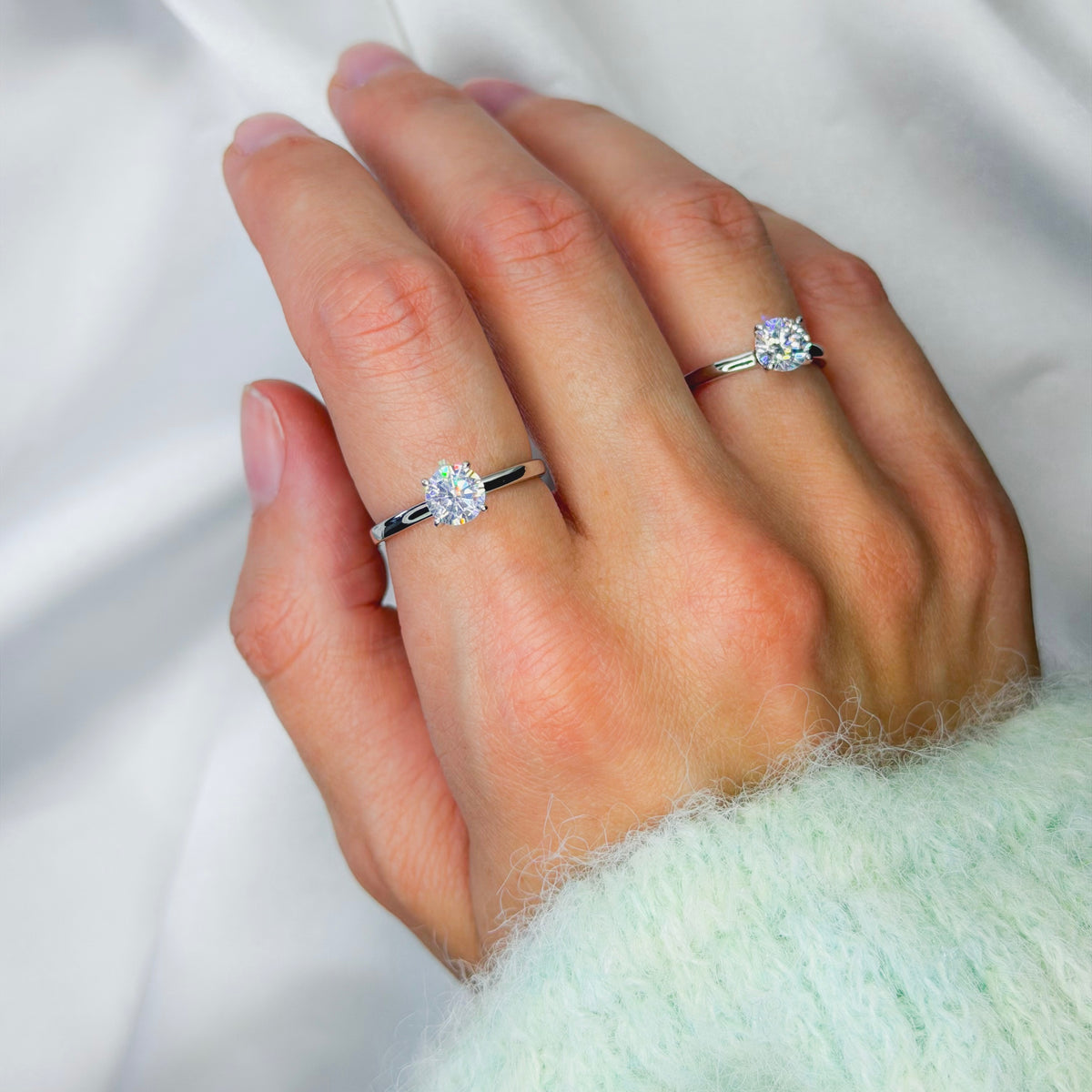 Anillo Éclat de plata esterlina