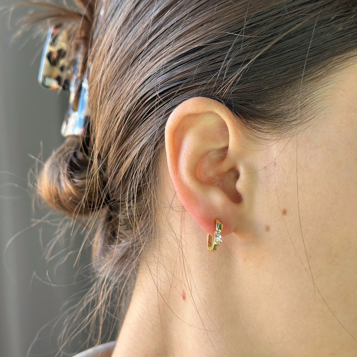 Aros Koharu de plata de ley