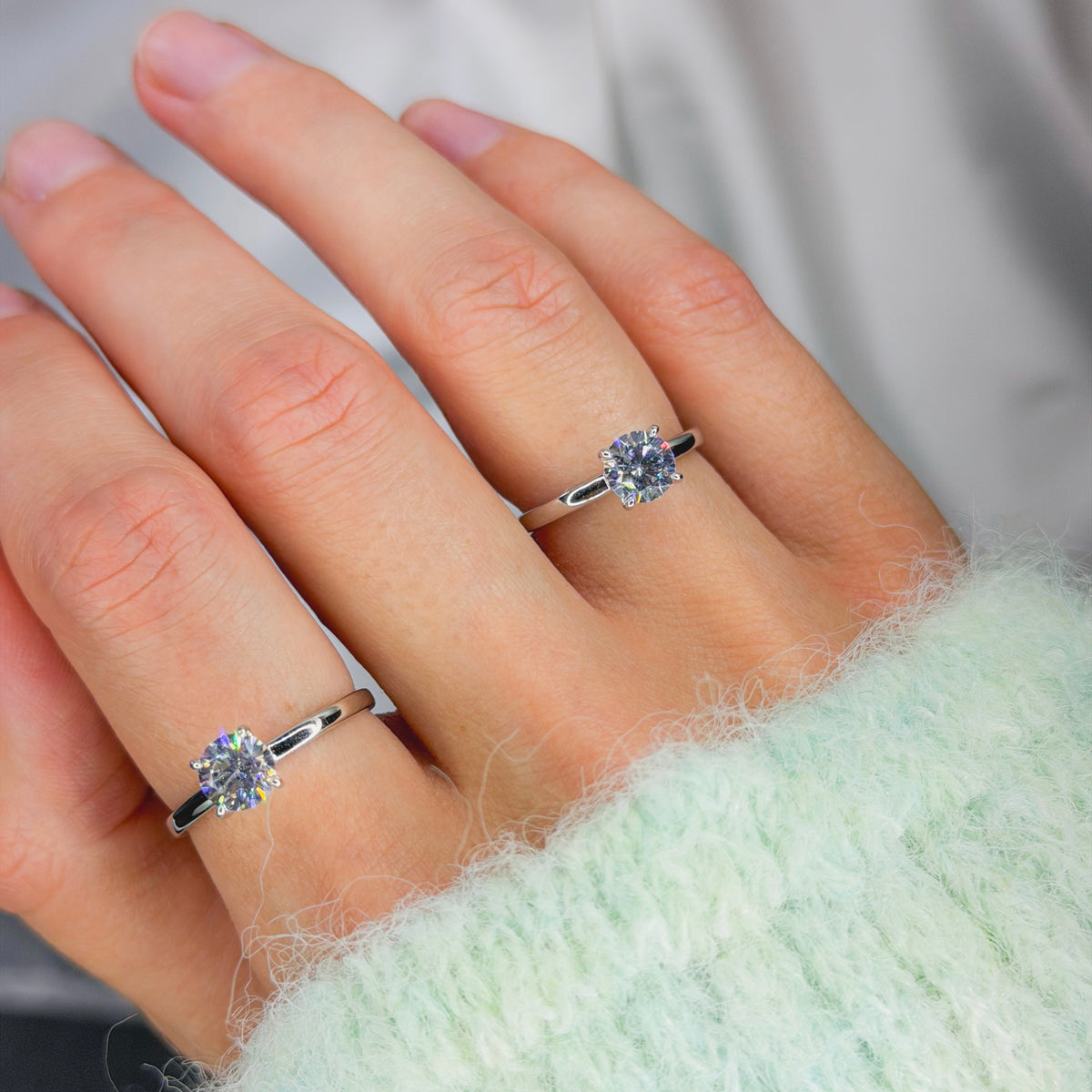Anillo Éclat de plata esterlina