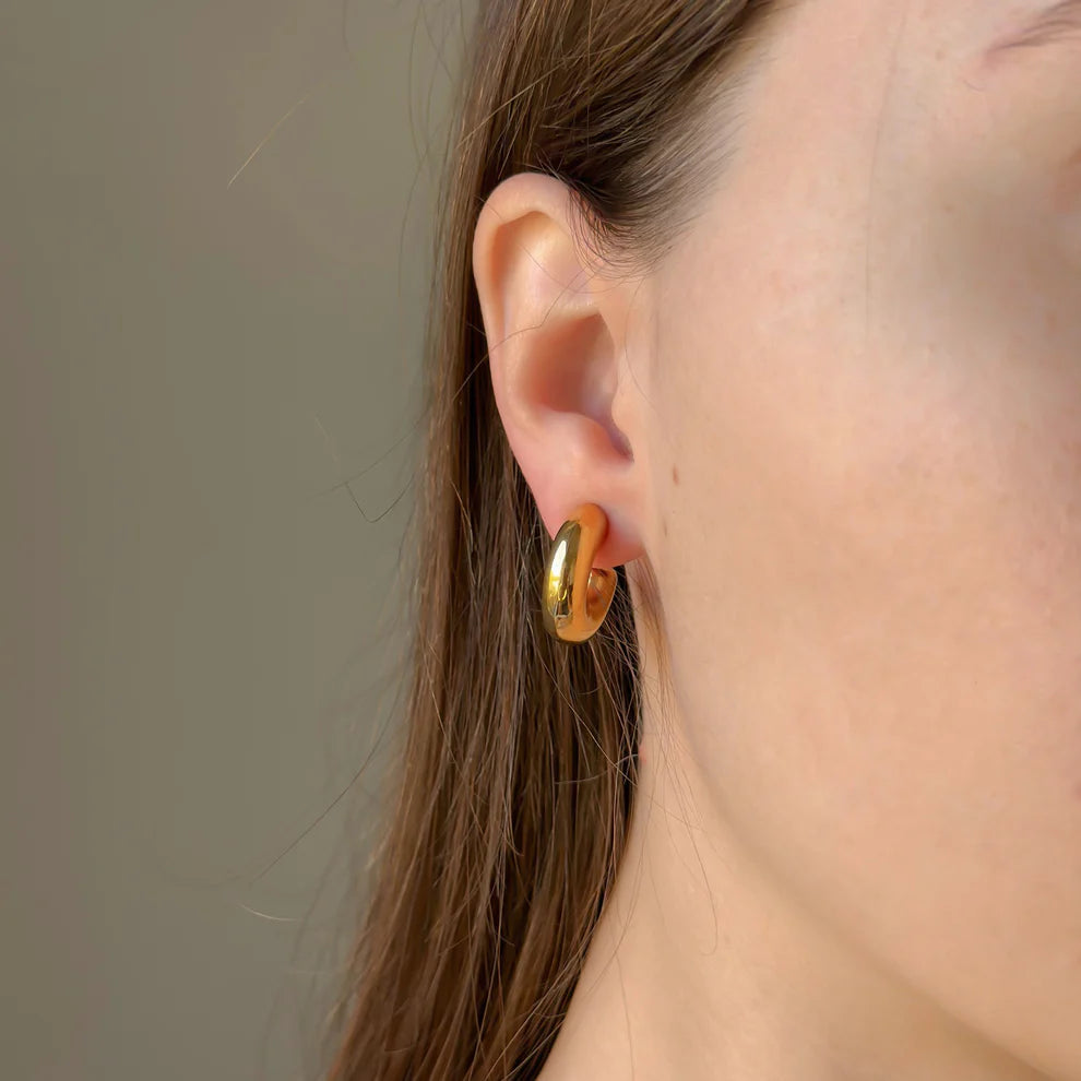 Pendientes de aro Coralie
