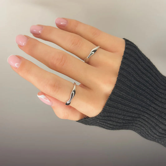 Anillo de plata de ley