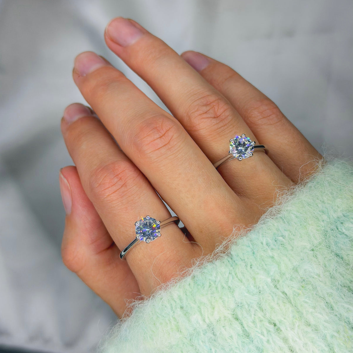 Anillo Éternelle de plata esterlina