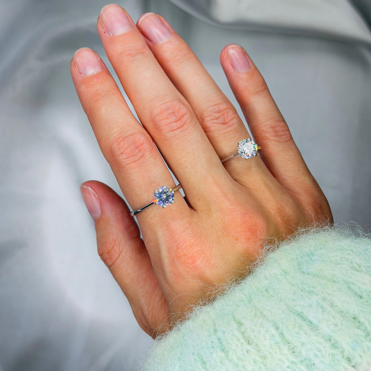 Anillo Éternelle de plata esterlina