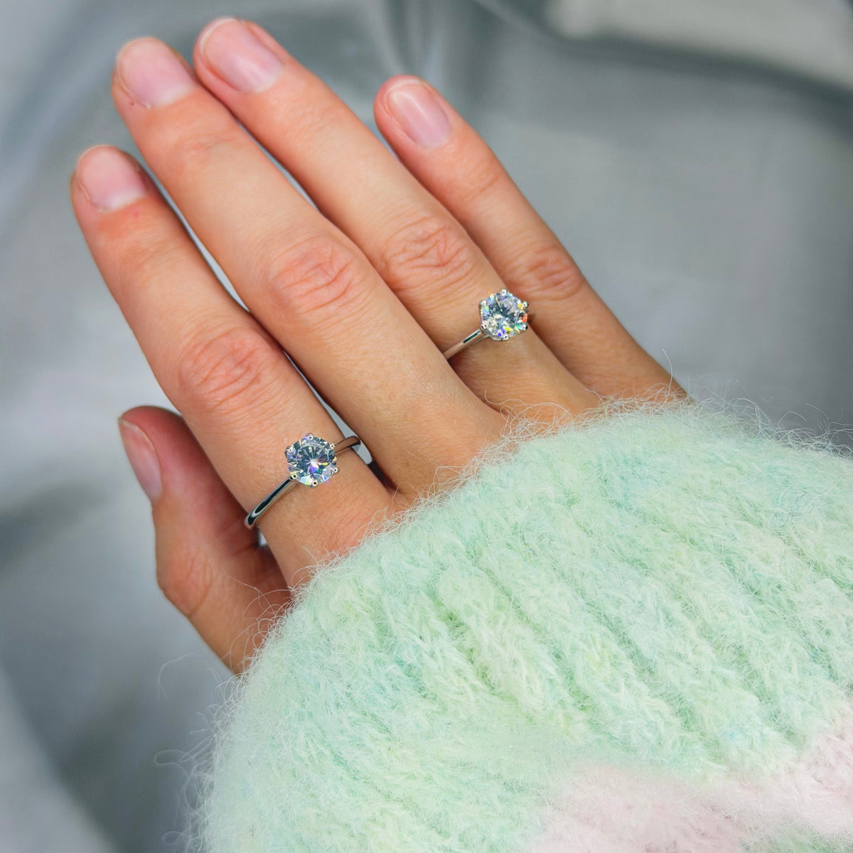 Anillo Éternelle de plata esterlina